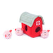 Zippy Burrow Pig Barn with Bubble Babiez -   