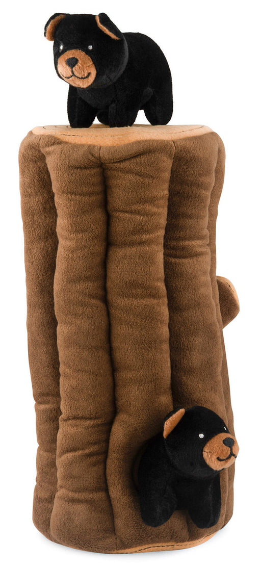 Zippy Burrow Black Bear Log -   