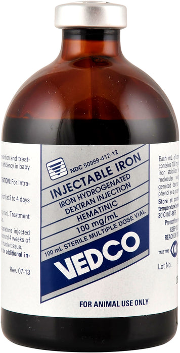 Iron Injectable, 100 ml -   