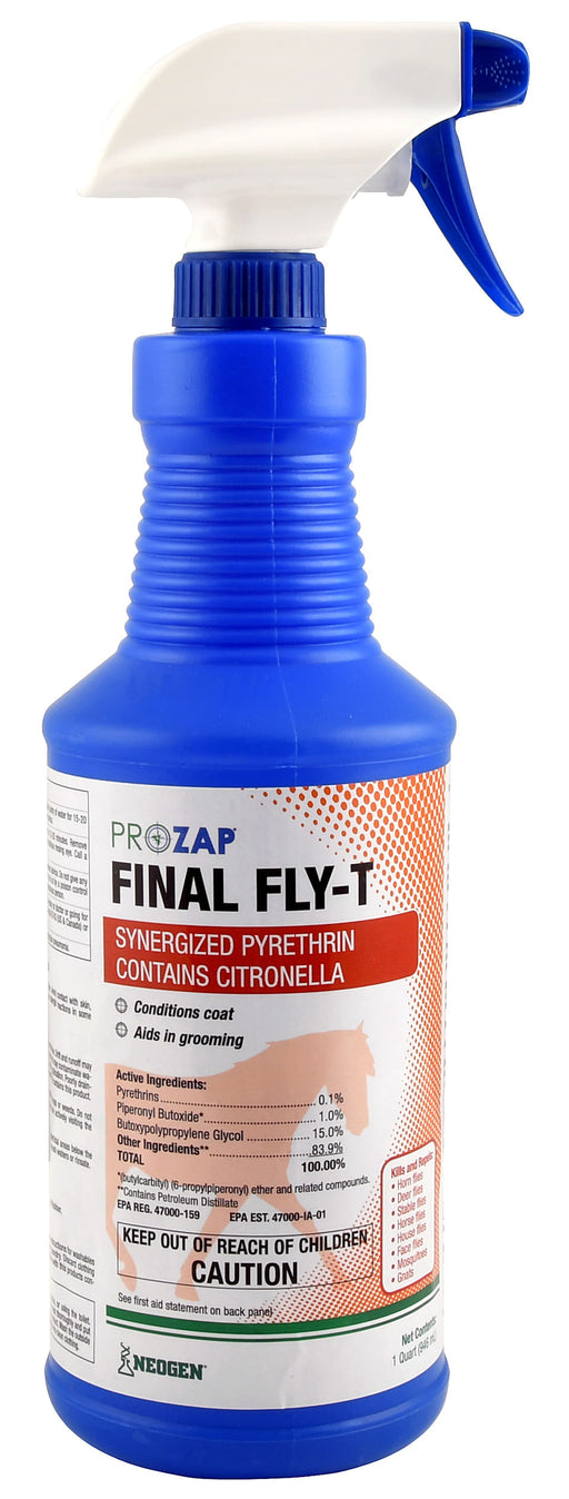 Final Fly-T Horse Spray - Final Fly-T, 32 oz  