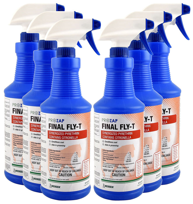 32 oz Final-Fly-T, 6 pack -   