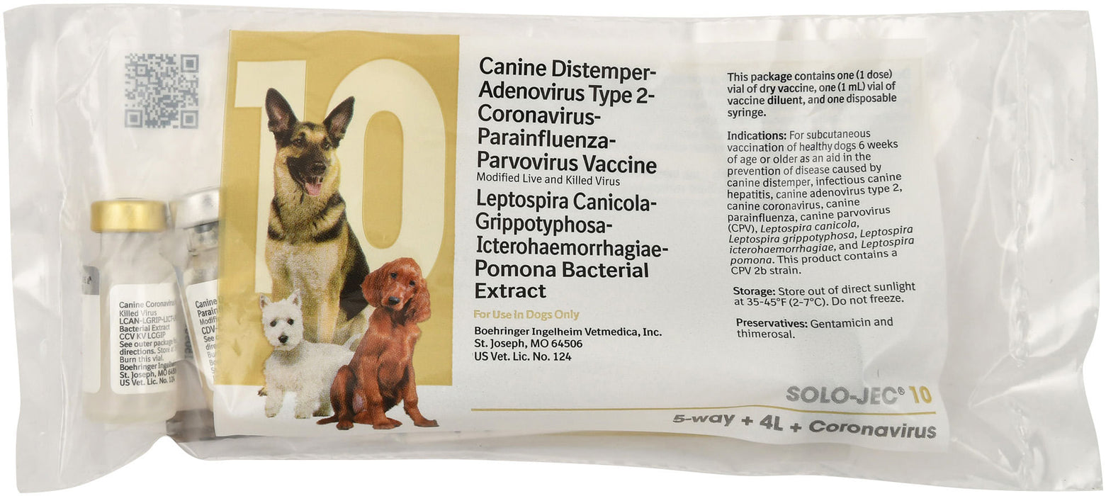 Solo-Jec 10 (10-way dog vaccine)