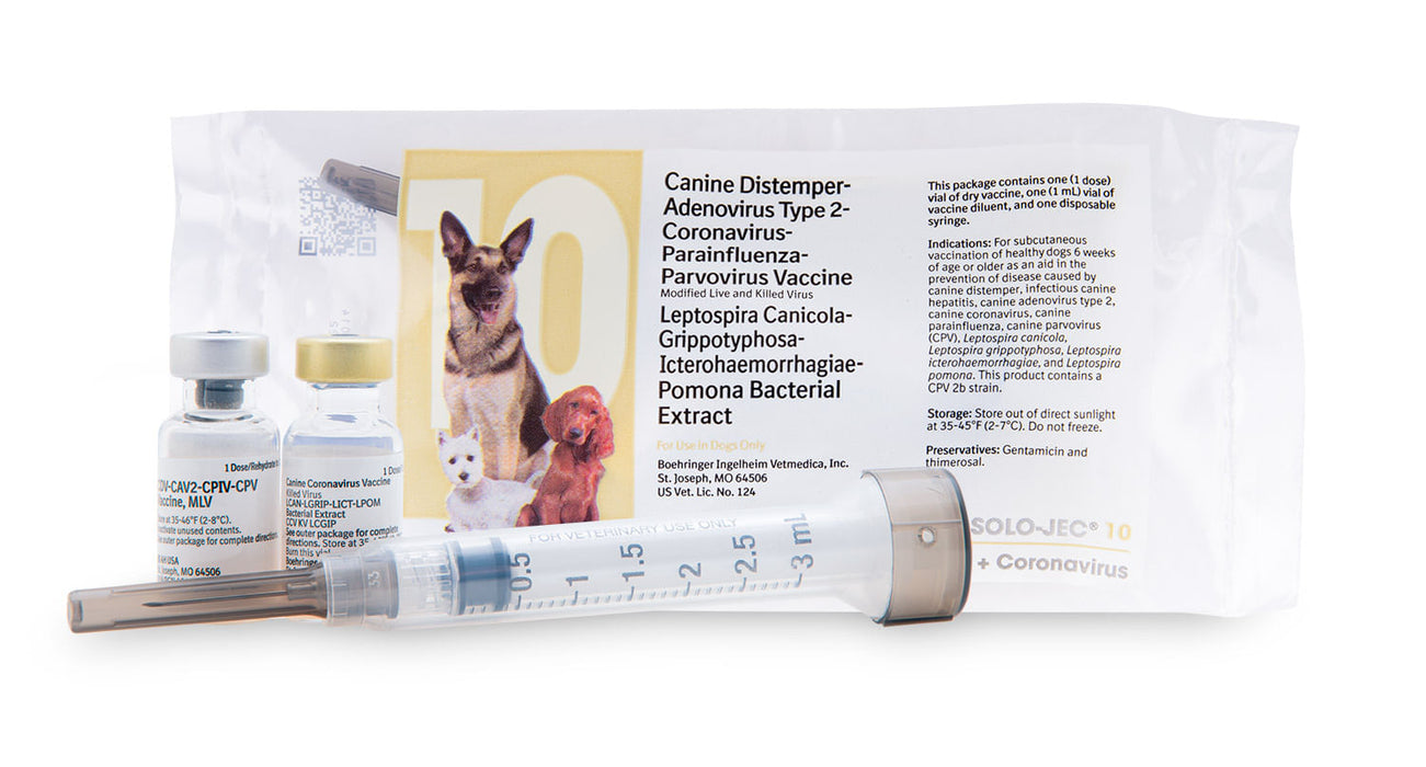 Solo-Jec 10 (10-way dog vaccine)