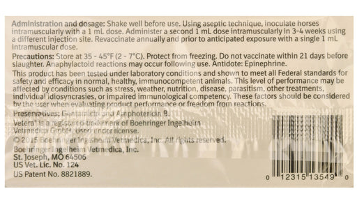 Vetera West Nile Virus, Single Dose - 1 Dose  