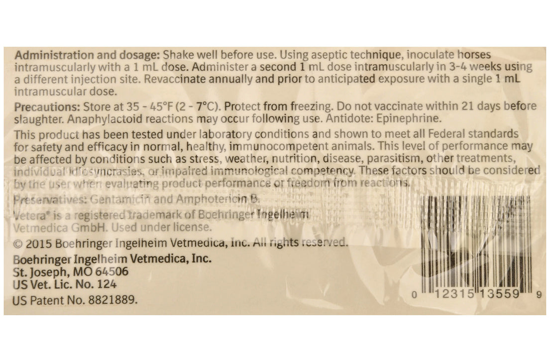 Vetera VEWT+WNV, s/d - 1 Dose  