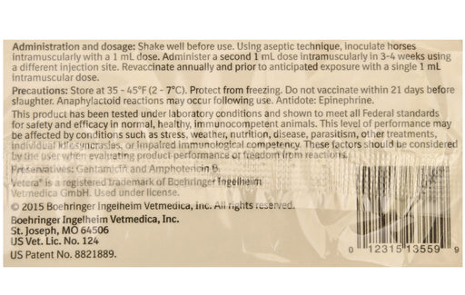 Vetera VEWT+WNV, s/d - 1 Dose  