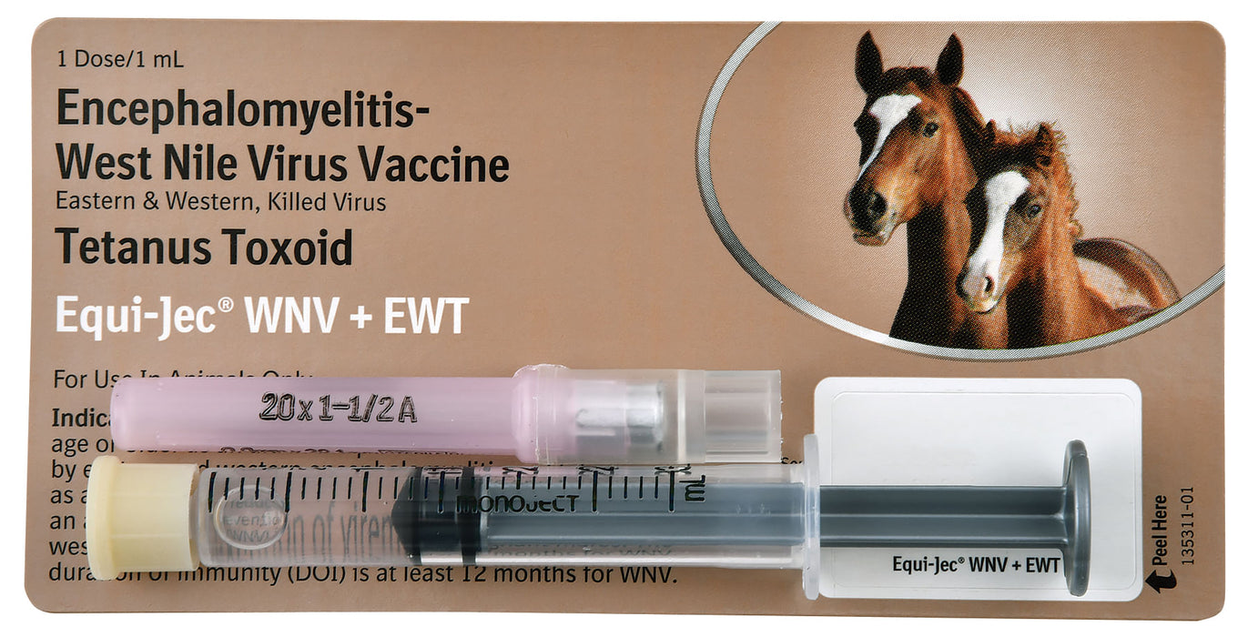 Equi-Jec WNV + EWT - 1 Dose  