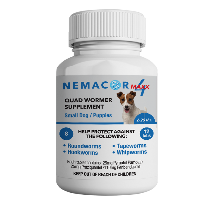 Nemacor Maxx 4 for Dogs Size 2-20LBS