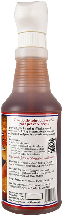 Spurr's Big Fix Antiseptic Livestock Spray - 16 oz Spurr's Big Fix Antiseptic Livestock Spray  