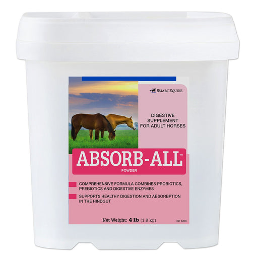 Absorb - All Digestive Supplement for Horses, Powder - SMACS - 4 lb - 1