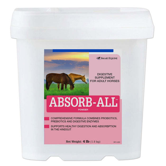 Absorb - All Digestive Supplement for Horses, Powder - SMACS - 4 lb - 1