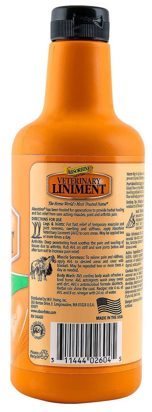 Absorbine Veterinary Liniment - Jeffers - Horse Supplies > Horse Supplies