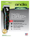 Andis ProClip Excel 5-Speed Clippers - Happy Hour 5 Speed+ Clipper  