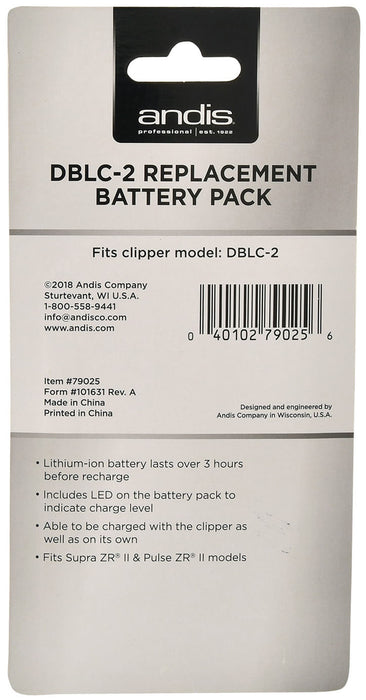 DBLC-2 Replacement Battery (for ACEK and AC18) -   