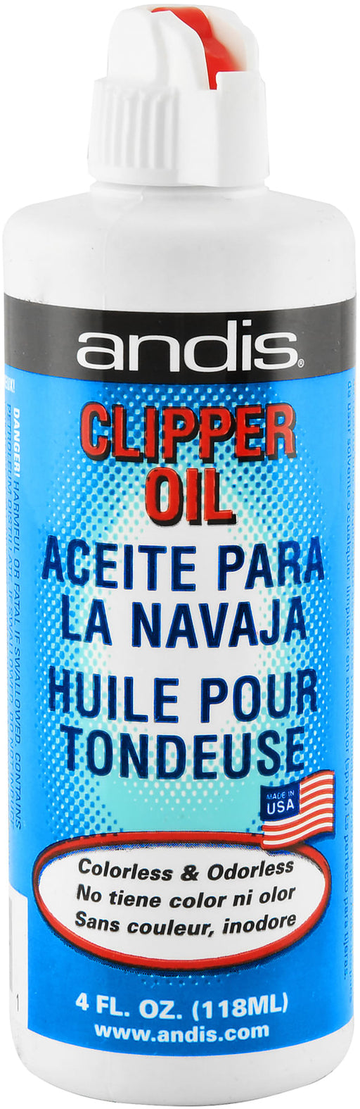 Andis Clipper Oil, 4 oz -   