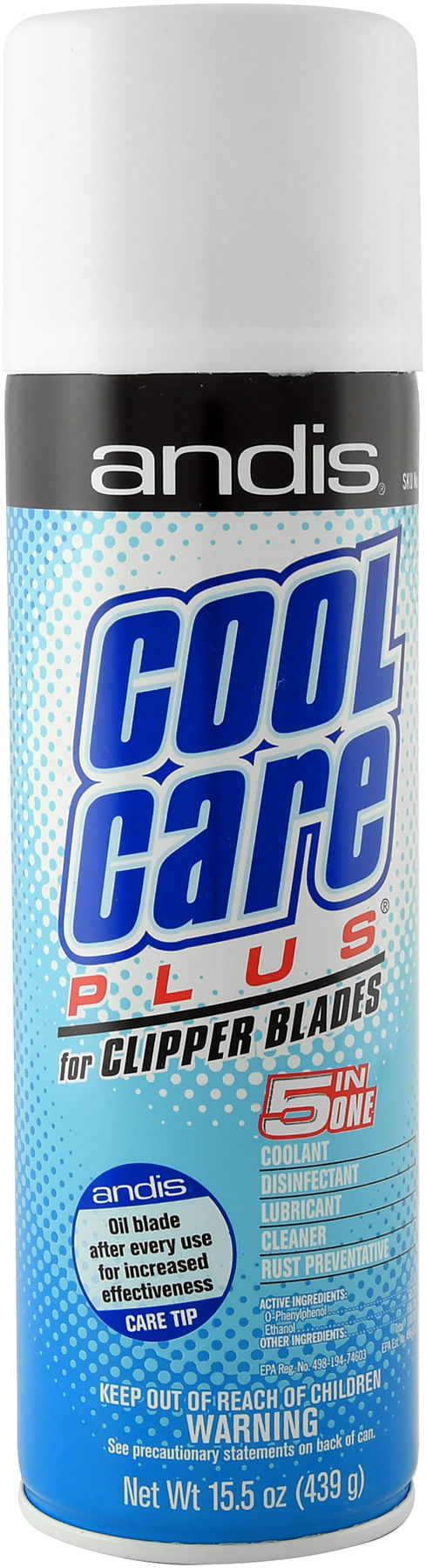 Andis Cool Care Plus, 15.5 oz -   