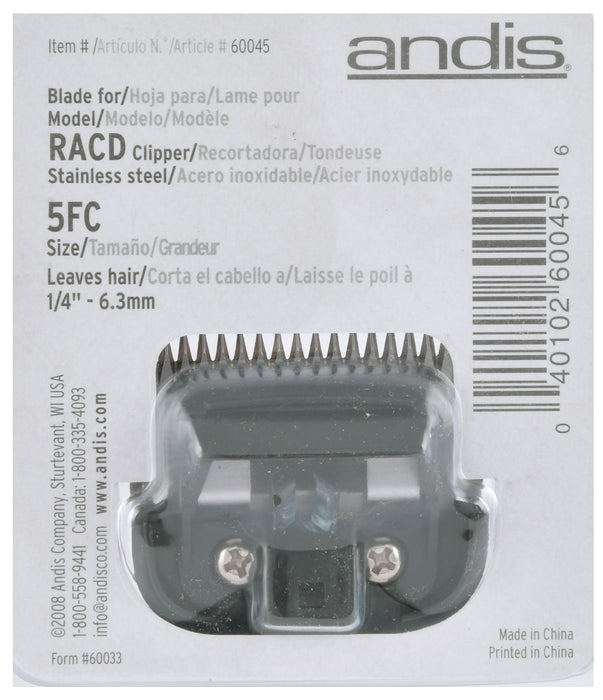 Replacement Blades for Andis EasyClip VERSA & Gentle-Groom Clippers, Size 7 FC - Andis® Replacement Blade - Size 5FC  