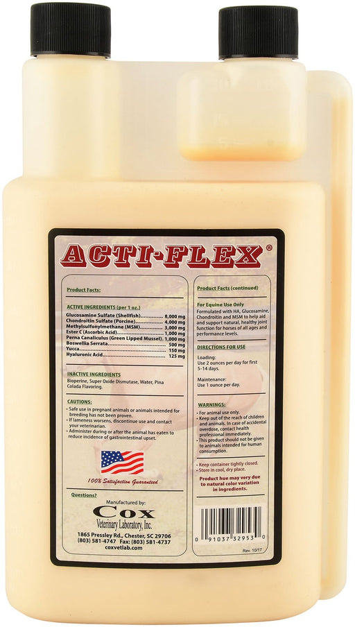 Acti - Flex Liquid Joint Supplement - Jeffers - Animal Health & Wellness > Joint Health