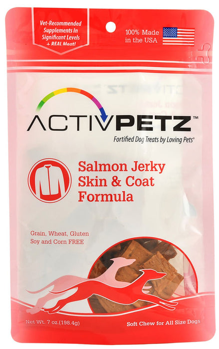 ActivPetz Skin & Coat Jerky Treats - Jeffers - Dog Supplies > Dog Treats > Jerky & Sausages