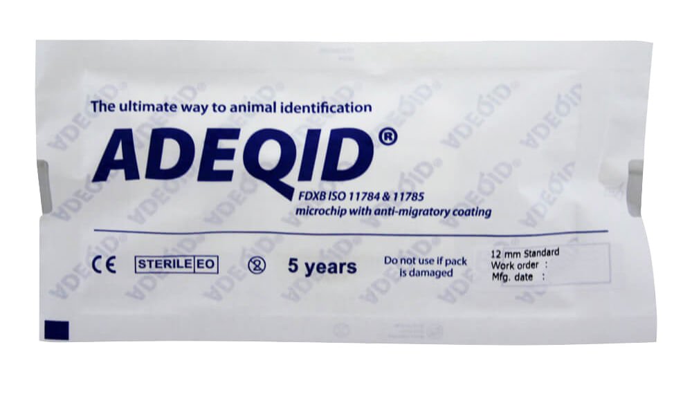 ADEQID Animal Microchip - Jeffers - Farm & Ranch Supplies > Identification & Ear Tags