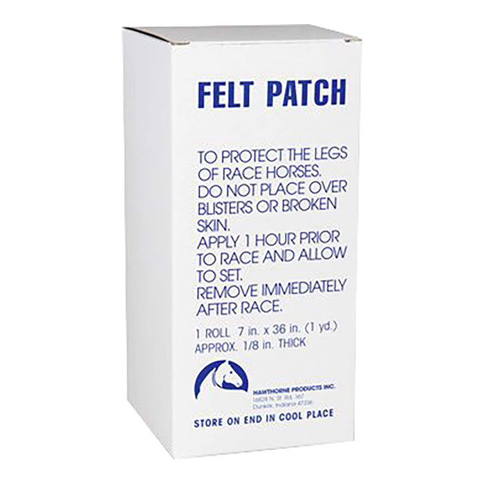 Adhesive Felt Patch Roll for Horses, 7" x 1 yd - HW12 - 7" x 1 Yard - 1