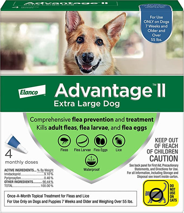 Advantage II for Dogs - Jeffers - Animal Health & Wellness > Flea & Tick Control