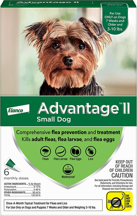 Advantage II for Dogs - Jeffers - Animal Health & Wellness > Flea & Tick Control