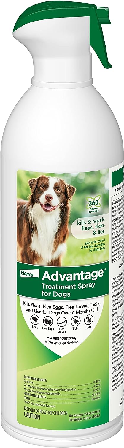 Advantage Treatment Spray for Dogs by Elanco — Jeffers