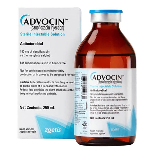 Advocin Sterile Injectable Solution - Jeffers - Animal Health & Wellness > Medicine