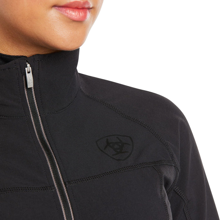 Agile Softshell Jacket, Team Black - Jeffers - Women > Women's Clothing > Women's Jackets & Outerwear