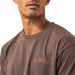 Ariat Farm Truck Short Sleeve T-Shirt Color Brown