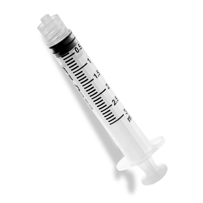 Air - Tite EZ Dose Luer Lock Syringe, Sterile Disposable - AIR8 - 3 mL - 100 ct - 1