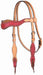 Alamo Saddlery Wave Tack Collection, Honey - Jeffers - Horse Supplies > Horse Tack > Bridles & Headstalls