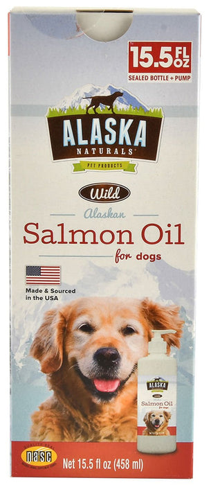 Alaska Naturals Wild Alaskan Salmon Oil, 120 oz - Jeffers - Animal Health & Wellness > Skin & Coat Care