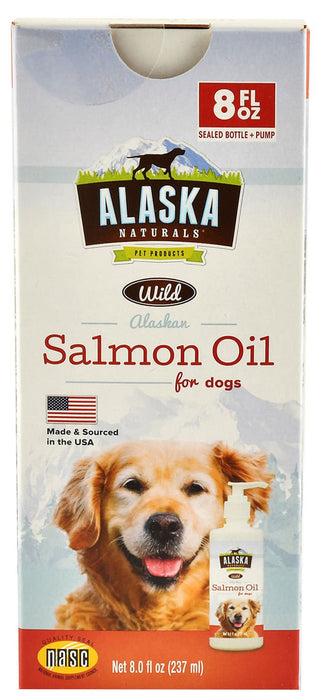 Alaska Naturals Wild Alaskan Salmon Oil, 120 oz - Jeffers - Animal Health & Wellness > Skin & Coat Care