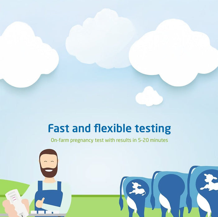 Alertys OnFARM Complete Pregnancy Test Kit – 10 Tests for Cattle, Sheep & Goats - Jeffers - Animal Health & Wellness > Breeding Supplies