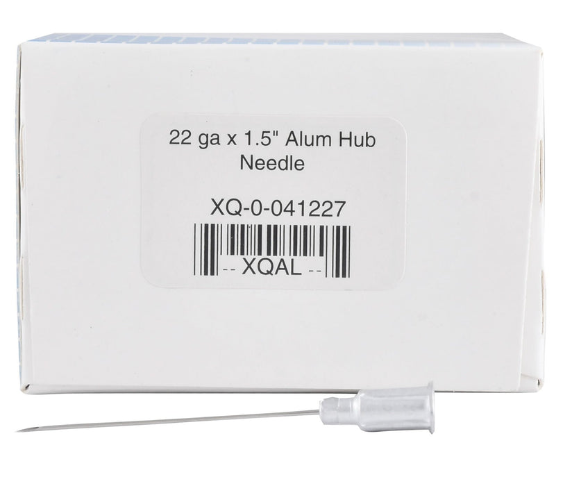 Aluminim Hub Needles, Box of 100 - Jeffers - Animal Health & Wellness > Medical Supplies