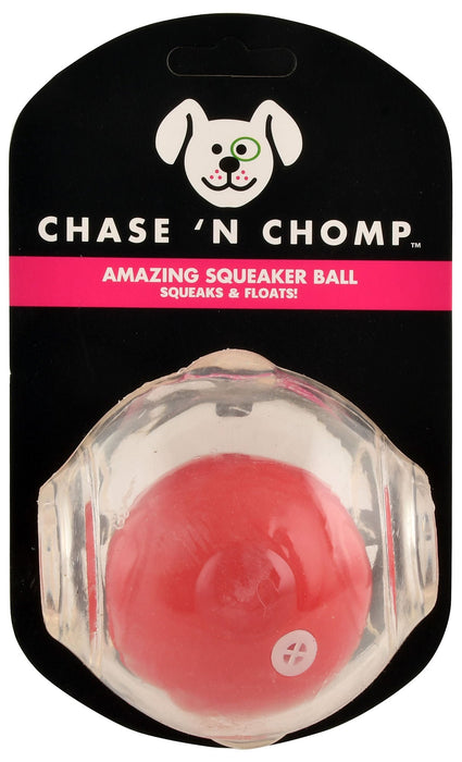 Chase N Chomp Amazing Squeaker Ball for Pets