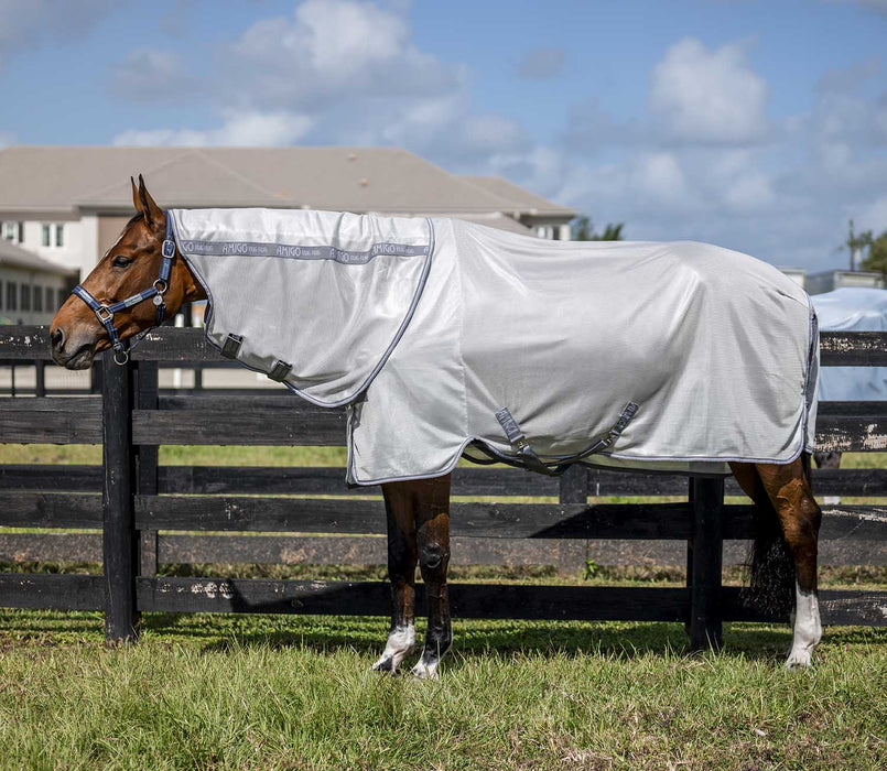 Amigo Bug Rug Plus Fly Sheet - FO37Y - Silver - 66" - 1