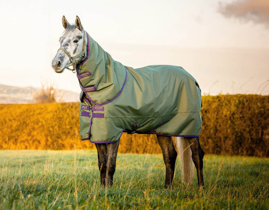 AMIGO Hero Ripstop Plus Medium Weight Turnout Blanket - Jeffers - Horse Supplies > Horse Blankets & Sheets