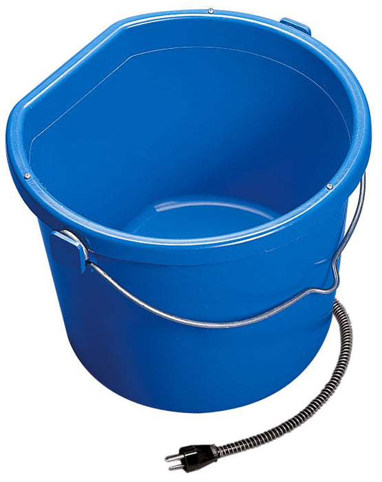 Heated Flat Back Bucket - 5 Gallon Heated Flat Back Bucket  