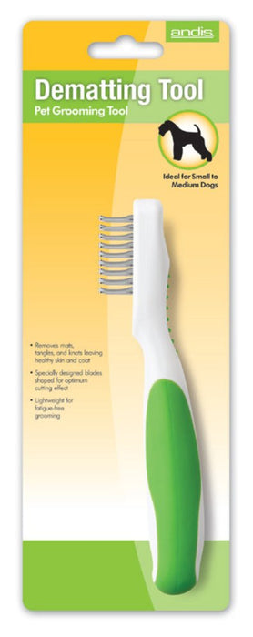 Andis Dematting Tool - 008AND-66055 - White/Green - 1