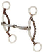 Antique Brown Dots Smooth Snaffle Gag - Jeffers - Horse Supplies > Horse Tack > Bridle Bits