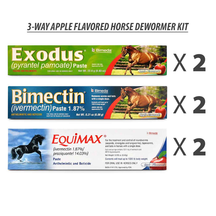 tobacco horse dewormer Feeding horses plain as a dewormer? Treatment should be initiated in the spring and repeated in the fall after a six Exodus Paste Horse Dewormer