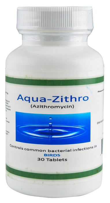 Aqua Zithro (Azithromycin) Bird Antibiotic 250 mg - Jeffers - Animal Health & Wellness > Medicine