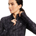 Ariat Lowell 2.0 1/4 Zip Baselayer, Black Bit Print - Jeffers - Women > Women's Riding & Equestrian Clothes