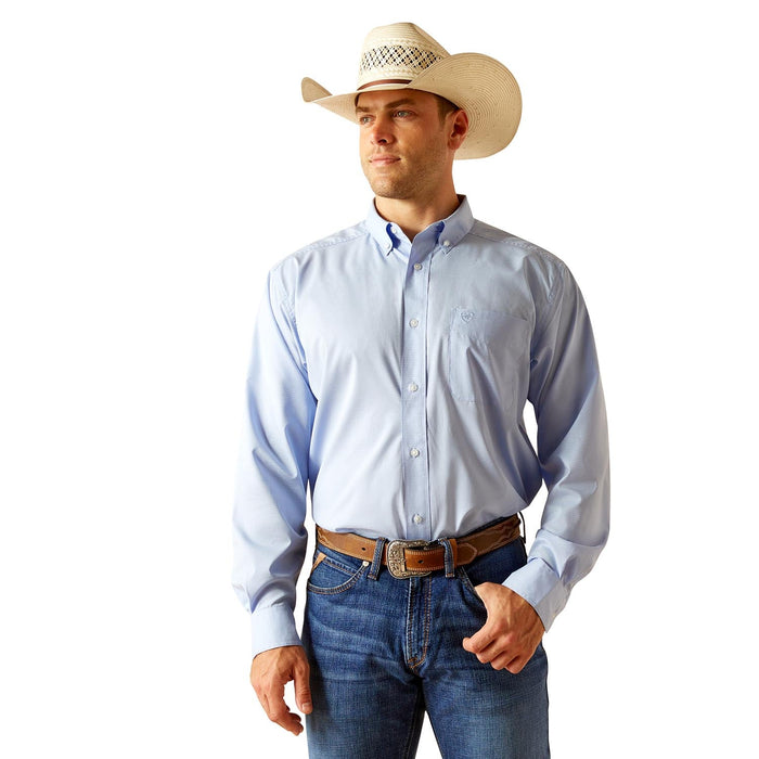 Ariat Men's 360 Airflow Longsleeve Shirt - AI56A - Light Blue - Small - 4