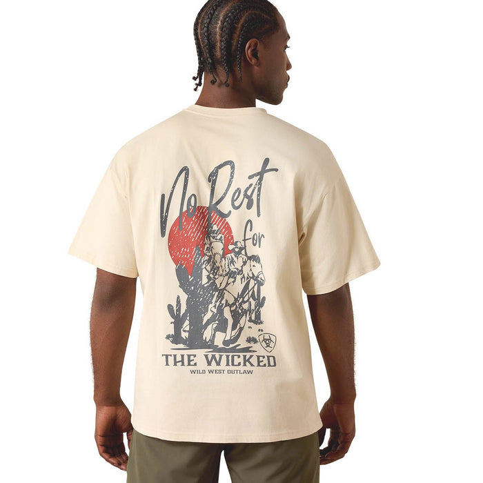 T-shirt femme oversize manches longues ARIAT True West taille T-shirt femme oversize manches longues ARIAT True West taille