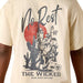 Ariat Men's Boxy "The Wicked" Short Sleeve Graphic Shirt - AI9G7 - Beige - Small - 1 ct - 2
