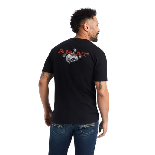 Ariat Men's Bronc Buster T-Shirt, Black - Jeffers - Men > Men's Clothing > Men's Shirts